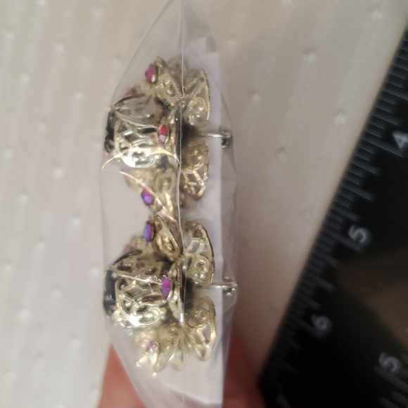 CLIP-On Sarah Coventry Vintage Showstopper Earrings - Picture 3 of 4